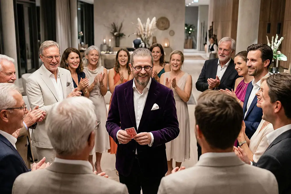 Zauberei auf einem Geburtstag in Berlin